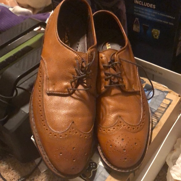 Classic Brown Leather Brogues main image 3